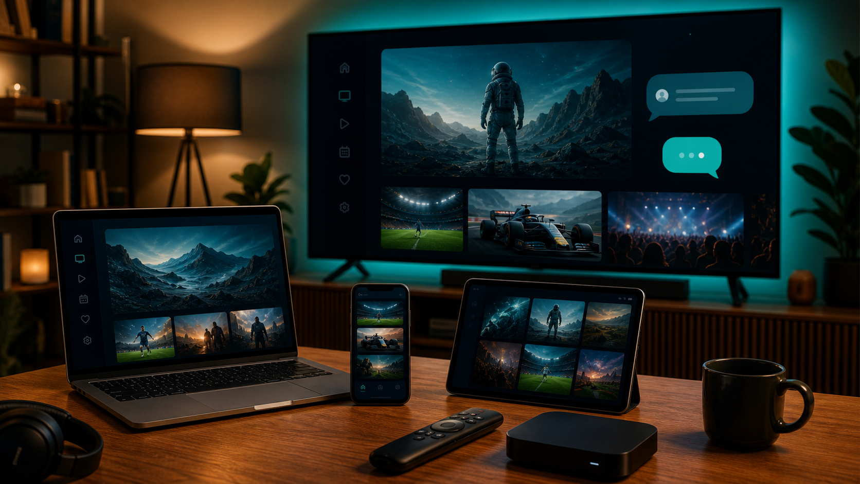 IPTV Ratgeber mit mehreren Geraeten und Support